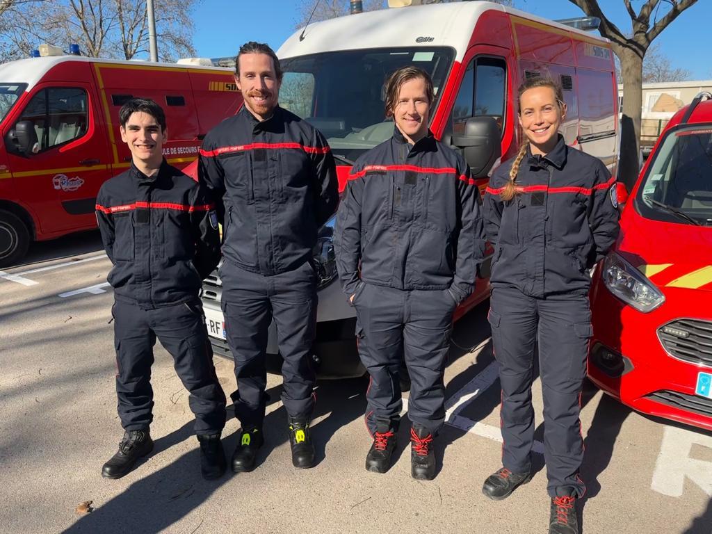 2 joueurs des Vipers rejoignent les sapeurs-pompiers volontaires